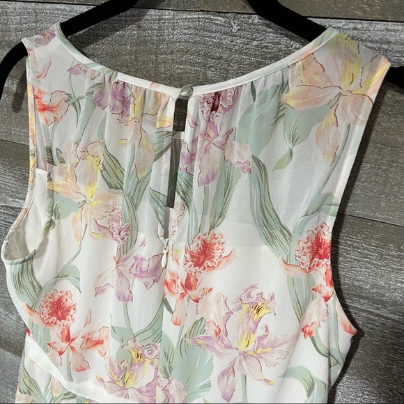 Ann Taylor Factory Floral Dress 0P - Picture 6 of 8